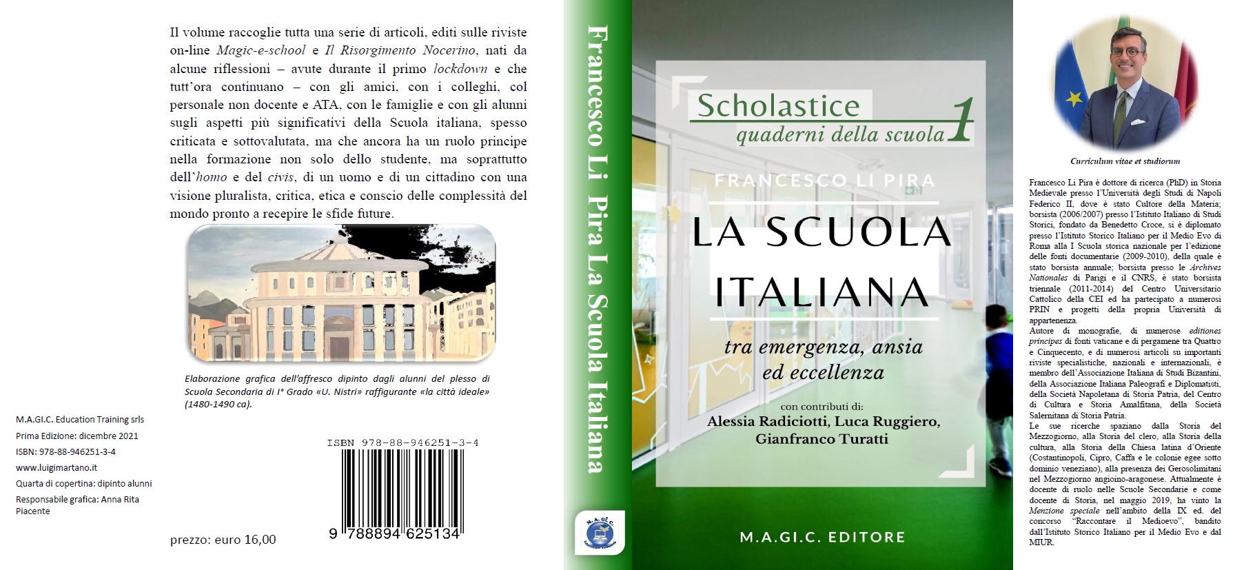 Copertina del libro "La scuola italiana"